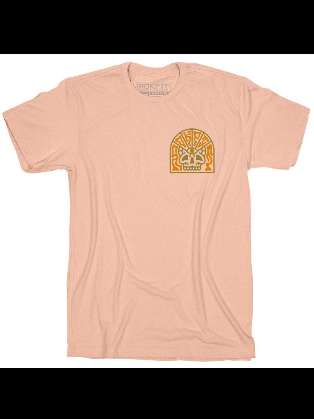 Rokfit Pink & Green Strong Roots Fear No Storm Short Sleeve Active Tee, Small